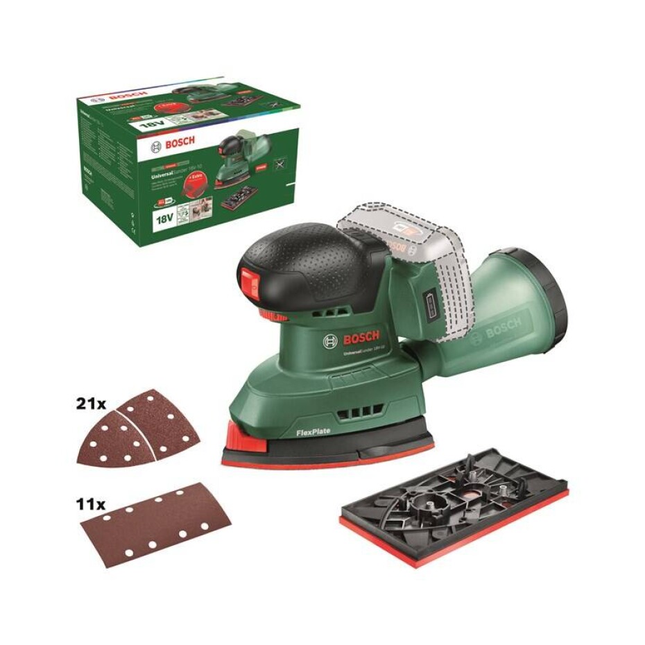 Bosch UniversalSander 18V-10 (bez baterie) - main (0)