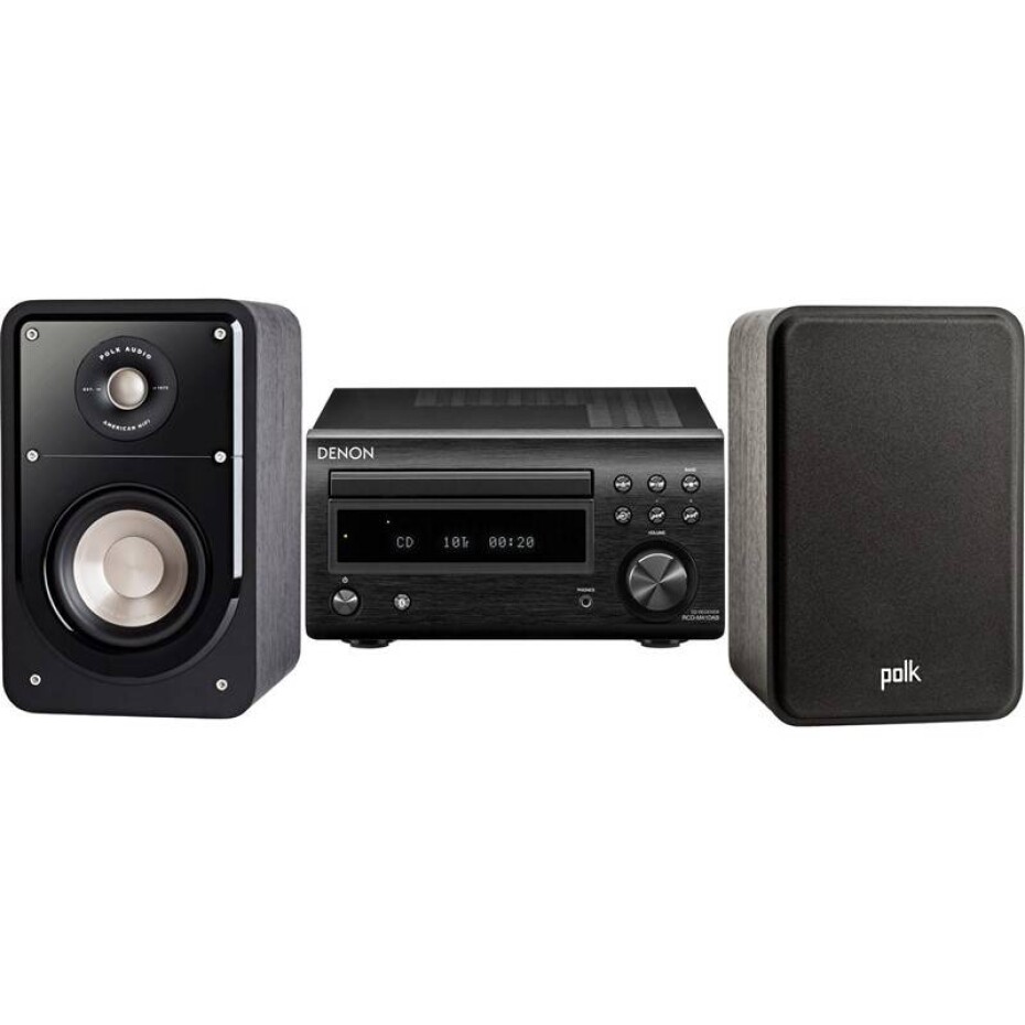 Denon RCD-M41 DAB + repro Polk S15E-B černý - main (0)