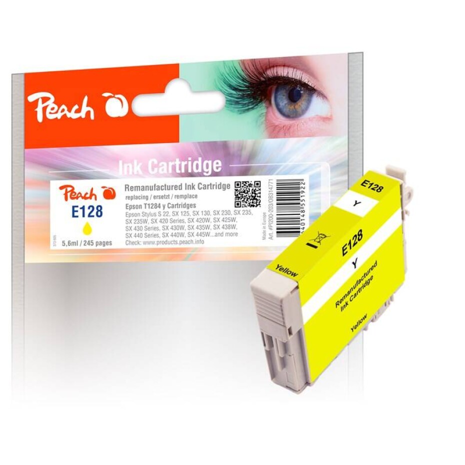 Peach Epson 128, T1284, 245 stran (314771) žlutá - main (0)