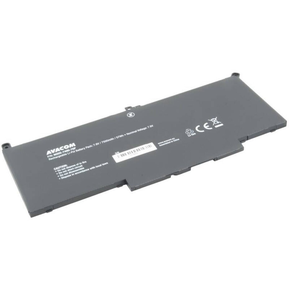 Avacom Dell Latitude 7280, 7480 Li-Pol 7,6V 7500mAh 57Wh (NODE-7480-75P) - main (0)
