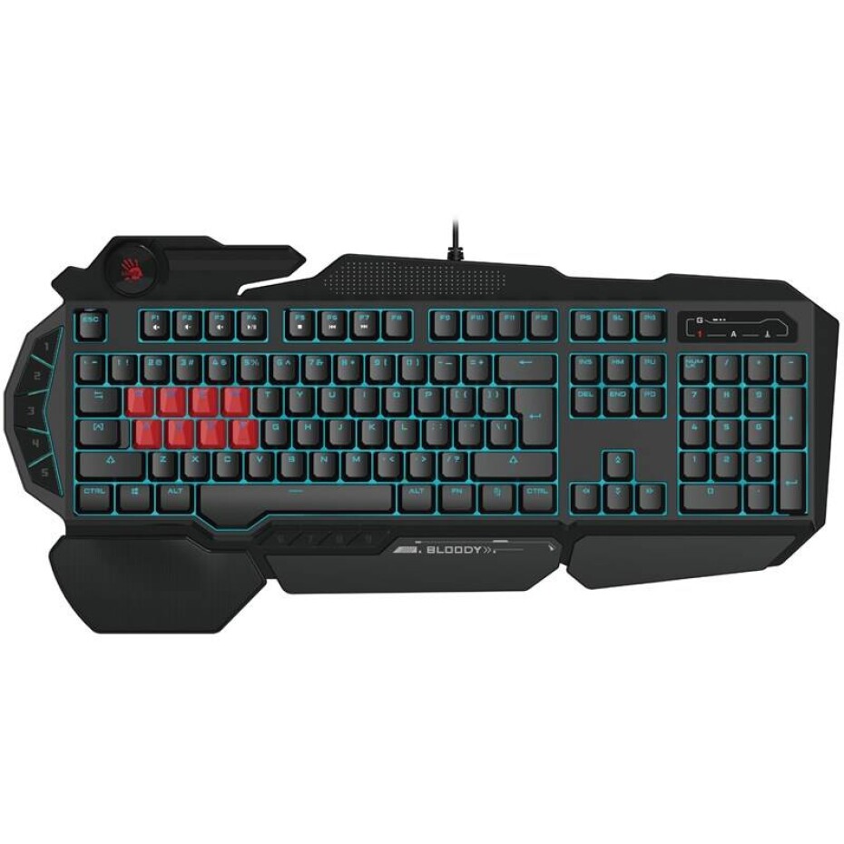 A4Tech Bloody B318, USB, CZ (B318) černá - main (0)