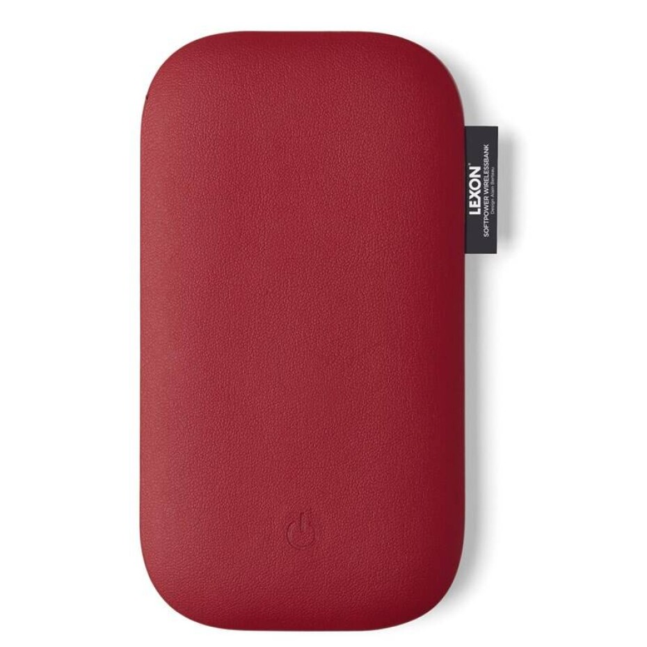 Lexon Softpower Wireless 10 000 mAh (LL142R) červená - main (0)