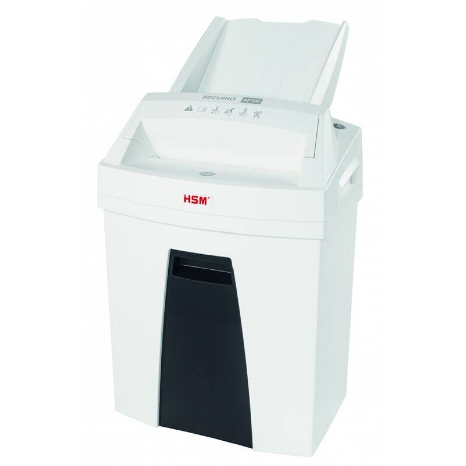 HSM Securio AF100, 8 listů, 25 l, P4, podavač (4026631064347) - main (0)