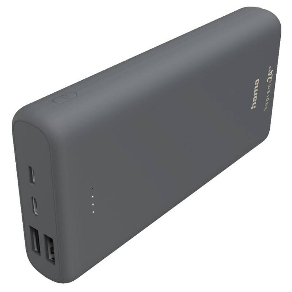 Hama Supreme 24HD, 24 000 mAh (201670) šedá - main (0)