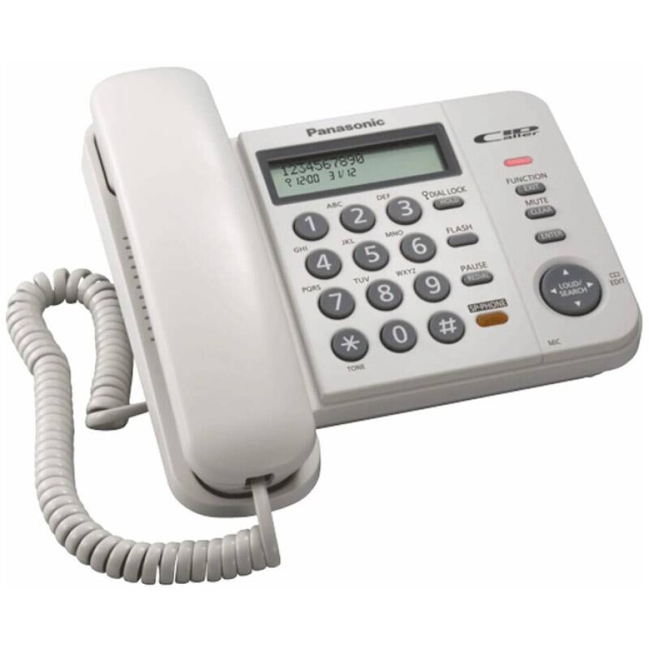 Telefon Panasonic KX-TS520FXW - main (0)