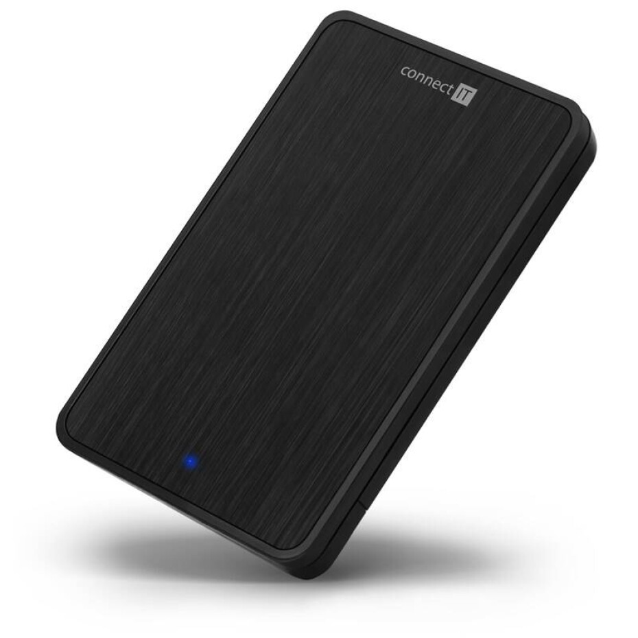 Connect IT ToolFree LITE externí box pro 2,5" HDD/SDD SATA, USB 3.0 (CEE-1200-BK) - main (0)