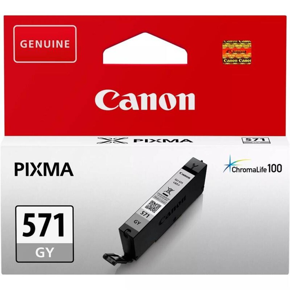 Canon CLI-571G, 125 stran (0389C001) šedá - main (0)