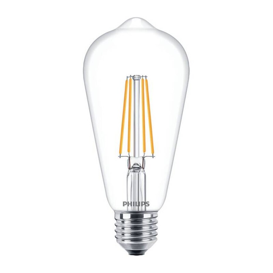 Philips klasik, 7W, E27, teplá bílá (8718699763053) - main (0)
