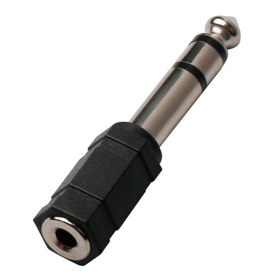 GoGEN 6,3mm/3,5mm jack, stereo (JACKMF01) černá - main (0)