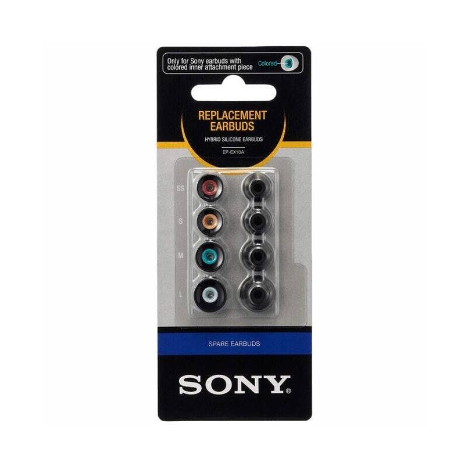 Sony silikonové koncovky (EPEX10AB.AE) černé - main (0)