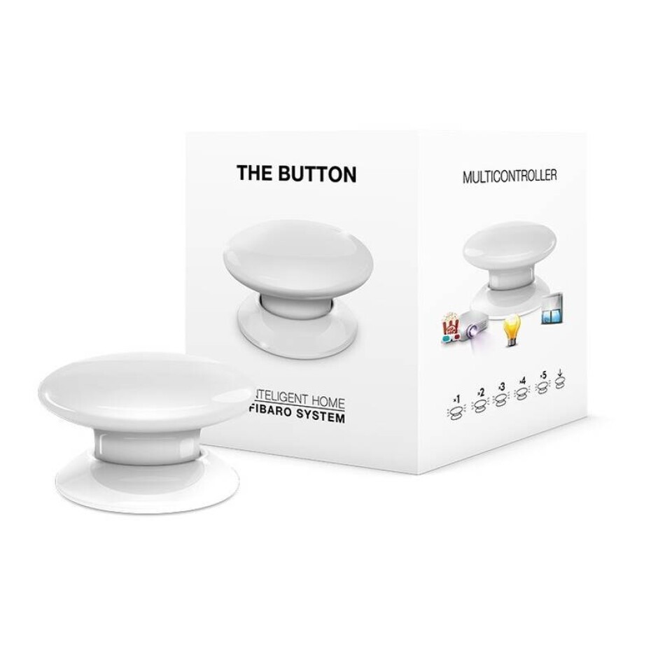 Fibaro Button, Z-Wave Plus (FIB-FGPB-101-ZW5) bílé - main (0)