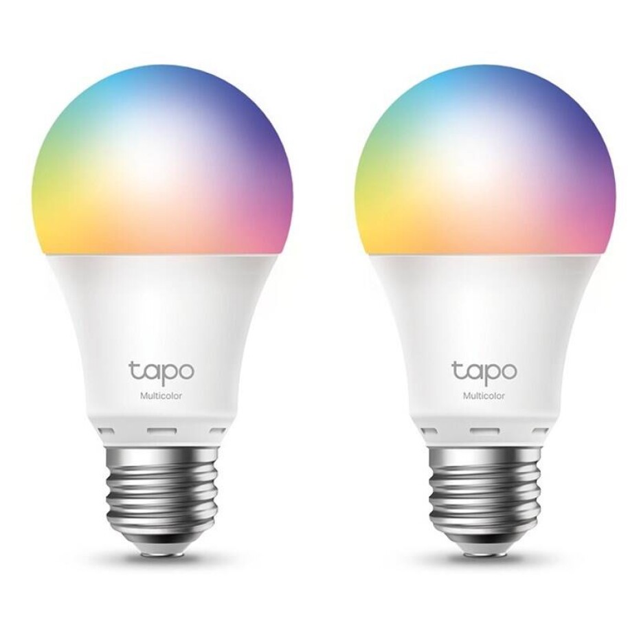 TP-Link Tapo L530E Smart, 8,7 W, E27, vícebarevná, 2ks (Tapo L530E(2-pack)) - main (0)