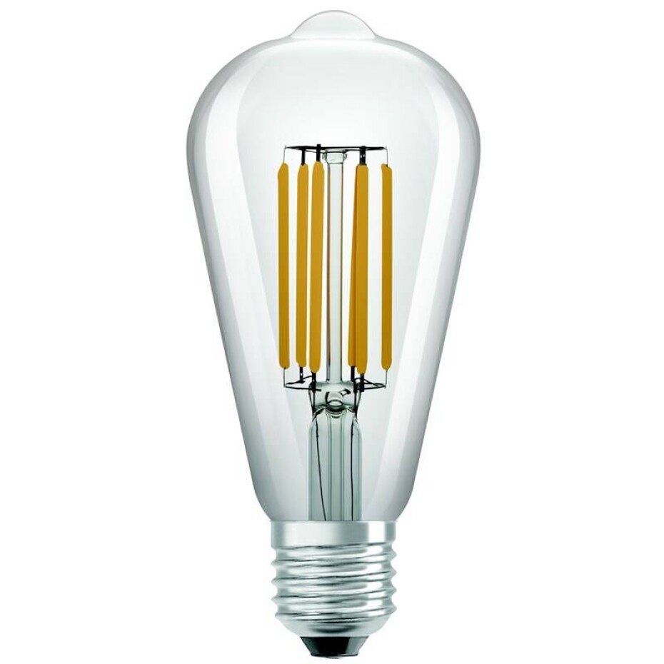 Osram Classic Edison A Filament 3,8W Clear E27, teplá bílá (4099854009693) - main (0)