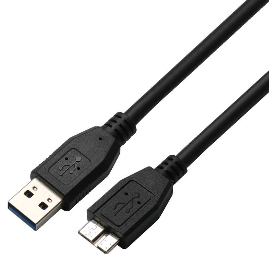 GoGEN USB A/micro USB B 3.0, 0,5m (MICUSB050MM14) černý - main (0)