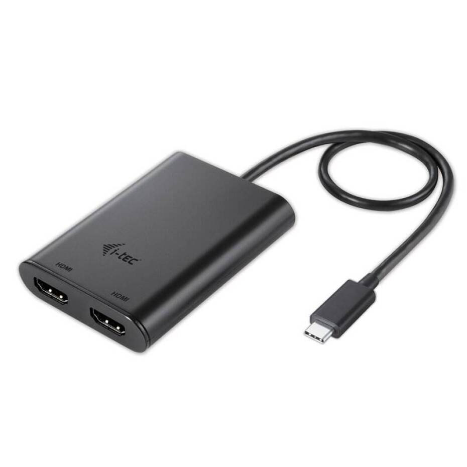 i-tec USB-C/2x HDMI (C31DUAL4KHDMI) černá - main (0)
