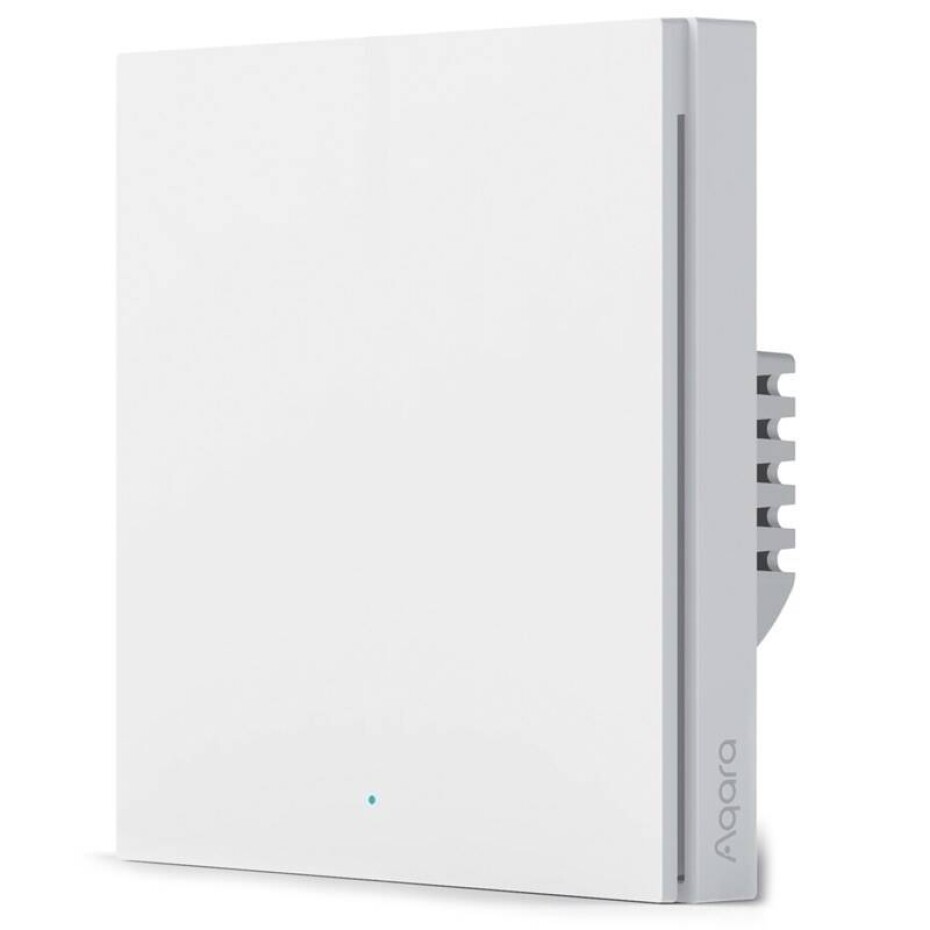 Aqara Smart Wall Switch H1 EU (With Neutral, Single Rocker) (WS-EUK03) bílý - main (0)