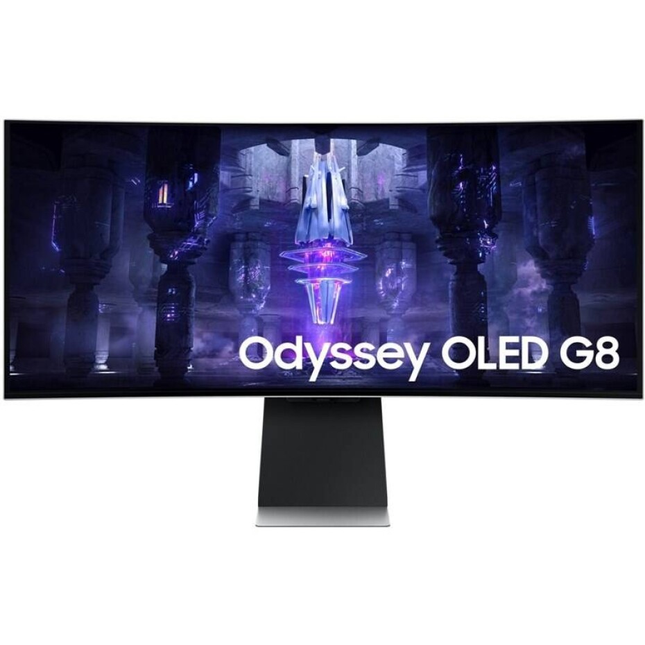 Samsung Odyssey OLED G8 G85SB (LS34BG850SUXEN) stříbrný - main (0)