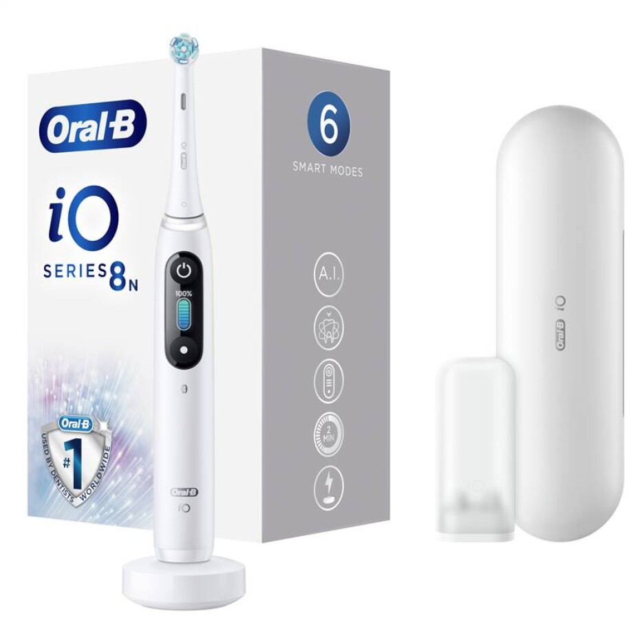 Oral-B iO8 Series White Alabaster - main (0)