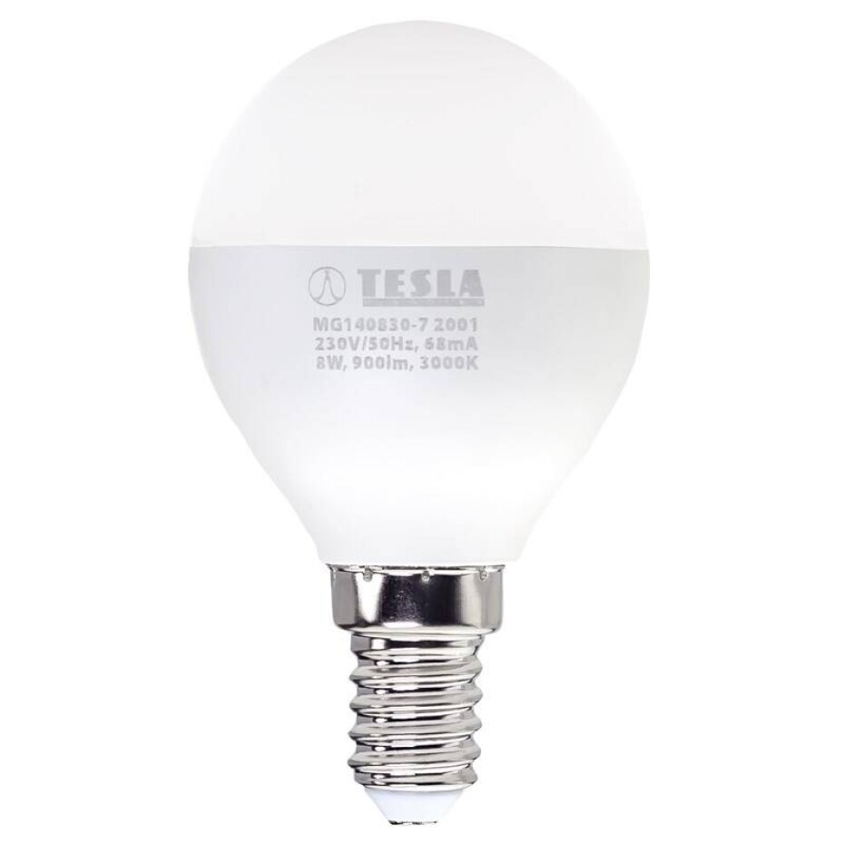 Tesla miniglobe klasik E14, 8W, teplá bílá (MG140830-7) - main (0)