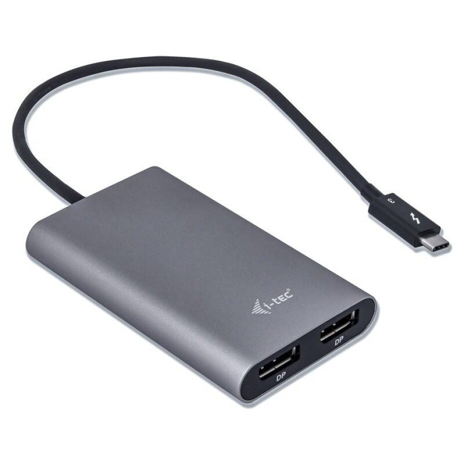 i-tec Thunderbolt 3/2x DisplayPort 4K (TB3DUAL4KDP) - main (0)