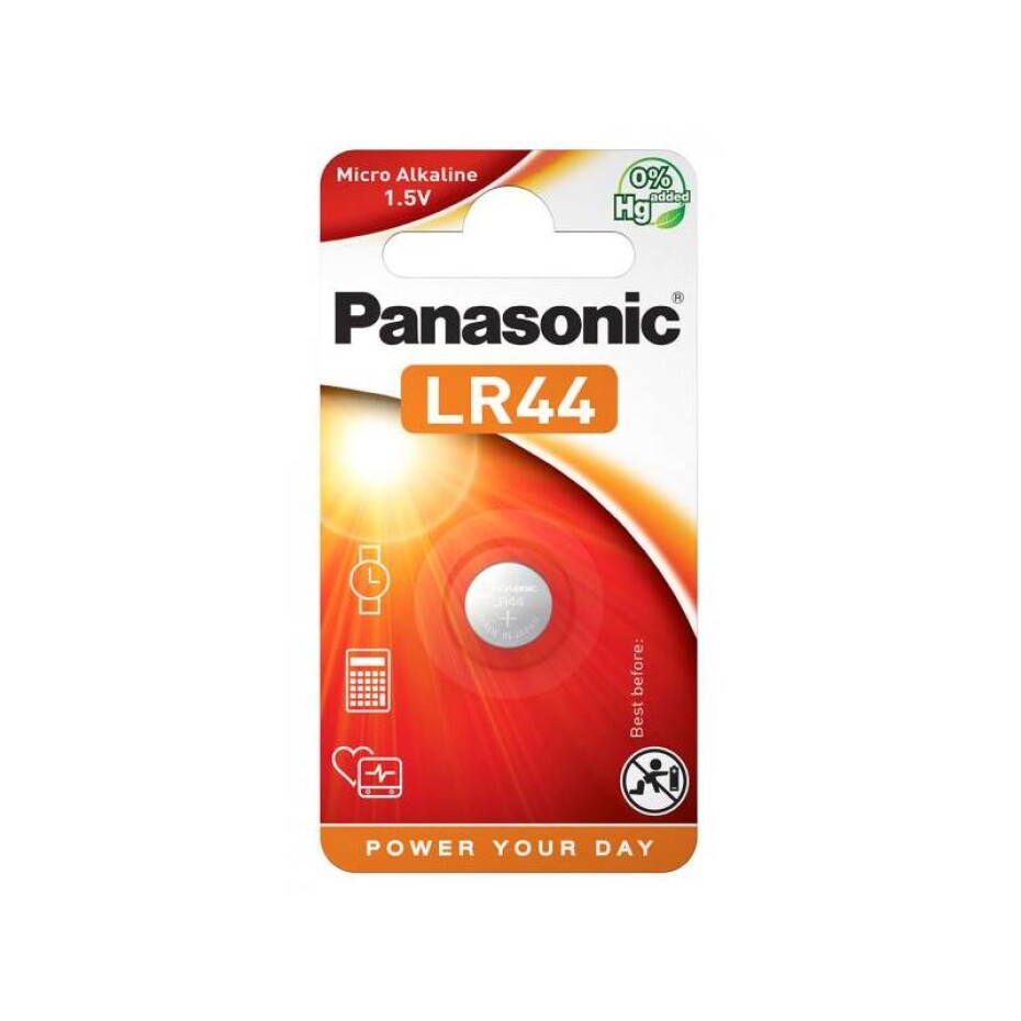 Panasonic LR44, blistr 1ks (LR-44EL/1B) - main (0)