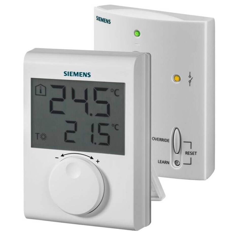 Siemens bezdrátový digitální prostorový, s kolečkem (RDH100RF/SET) - main (0)