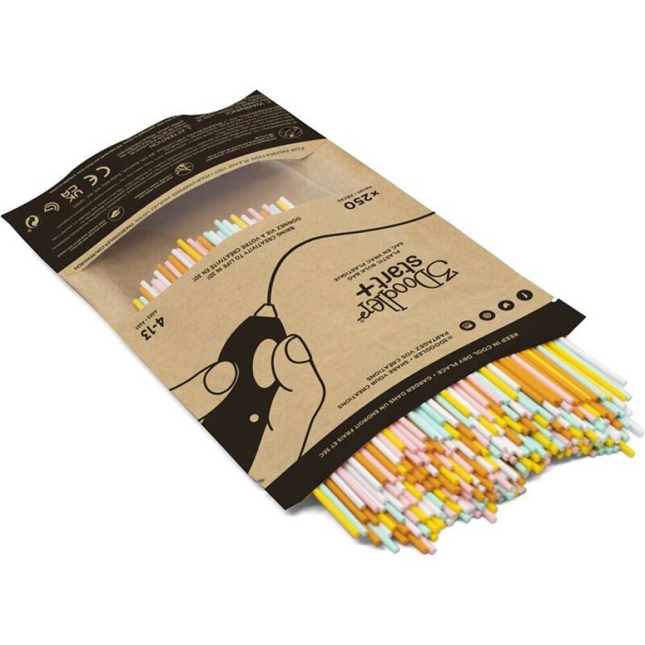 3Doodler ECO-PCL pro 3D pero Start+ 250ks (3DS-ECO-MIX1-250) bílá/žlutá/zelená/oranžová - main (0)