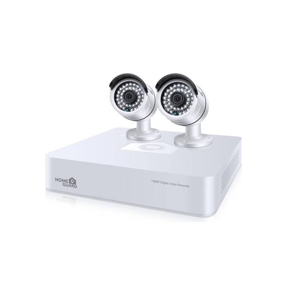 iGET HOMEGUARD HGDVK47702 - 4-kanálový FullHD rekordér DVR + 2x barevná venkovní FullHD kamera 1080p (HGDVK47702) - main (0)