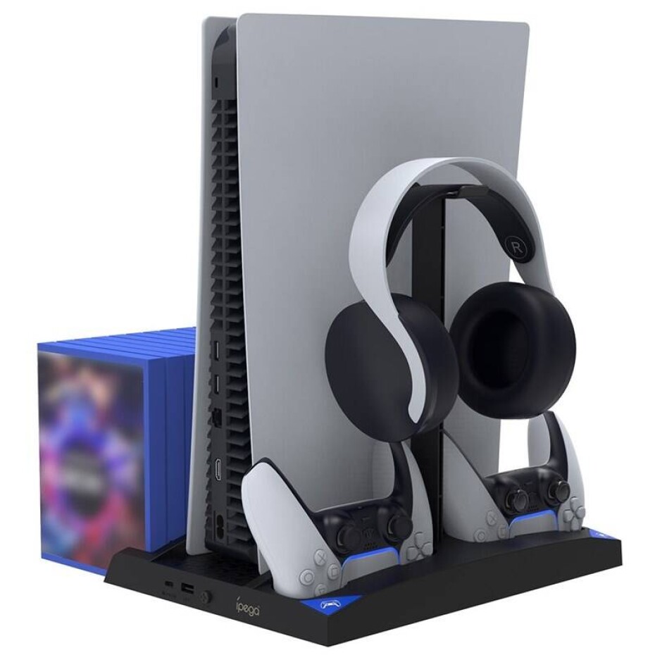 iPega P5013 s chlazením pro PS5 a PS5/PSMove Controller černá - main (0)