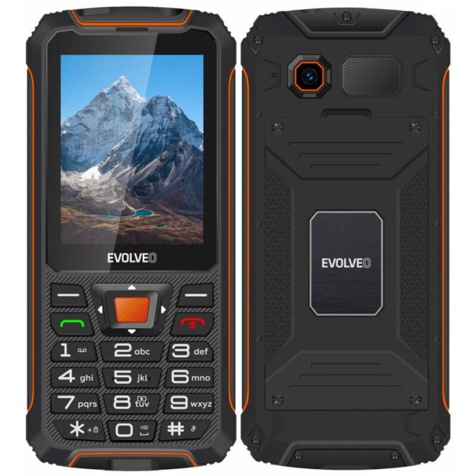 Evolveo StrongPhone Z6 (SGP-Z6-BO) černý/oranžový - main (0)