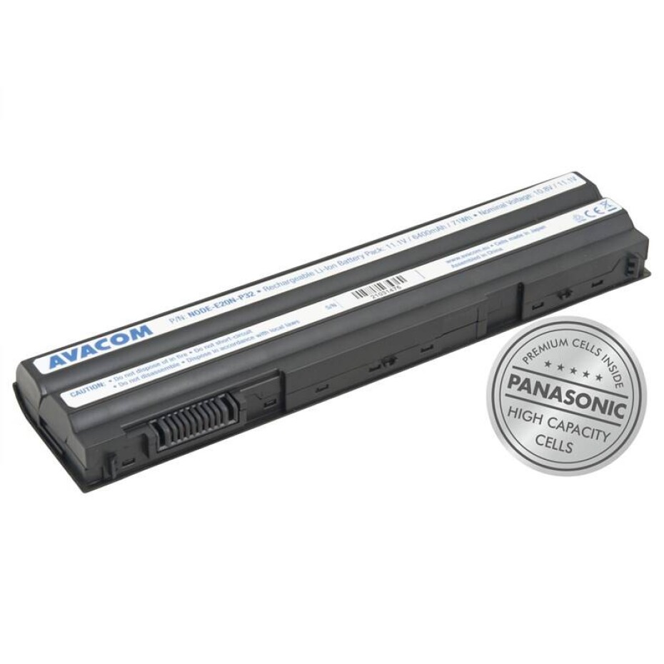 Avacom Dell Latitude E5420, E5530, Inspiron 15R, Li-Ion 11,1V 6400mAh 71Wh (NODE-E20N-P32) - main (0)