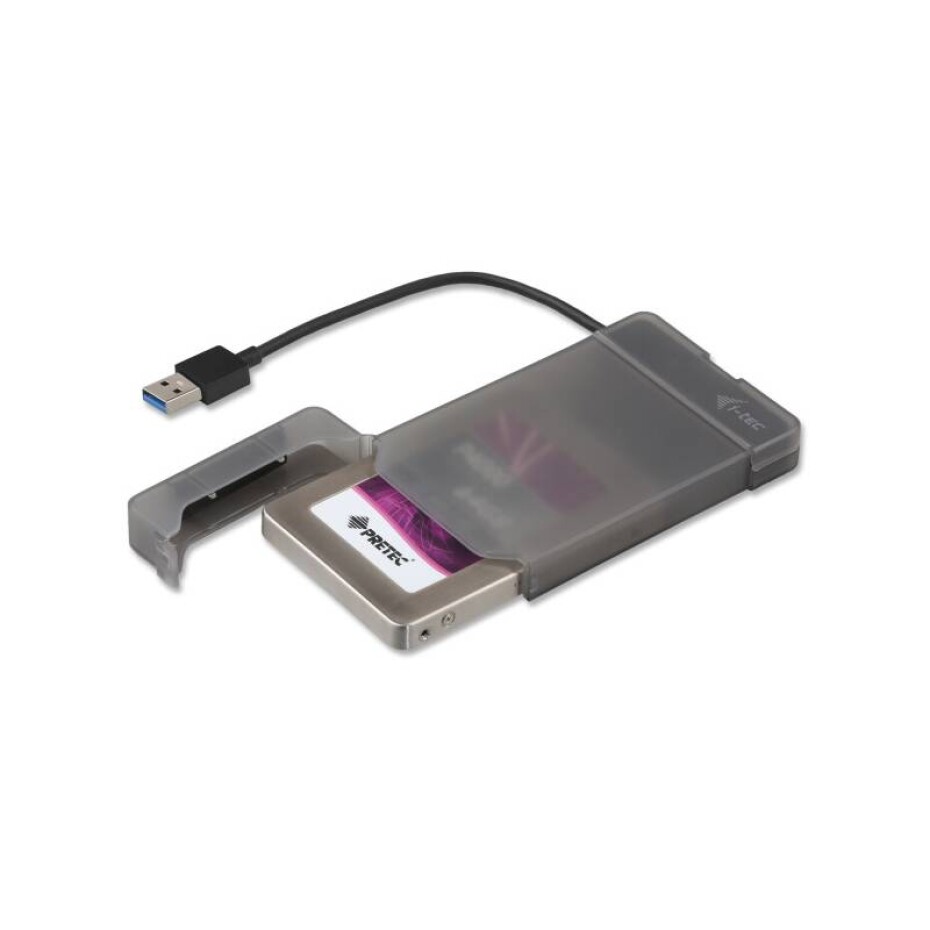 i-tec MySafe pro 2,5" SATA I/II/III SSD, USB3.0 (MYSAFEU313) černé - main (0)