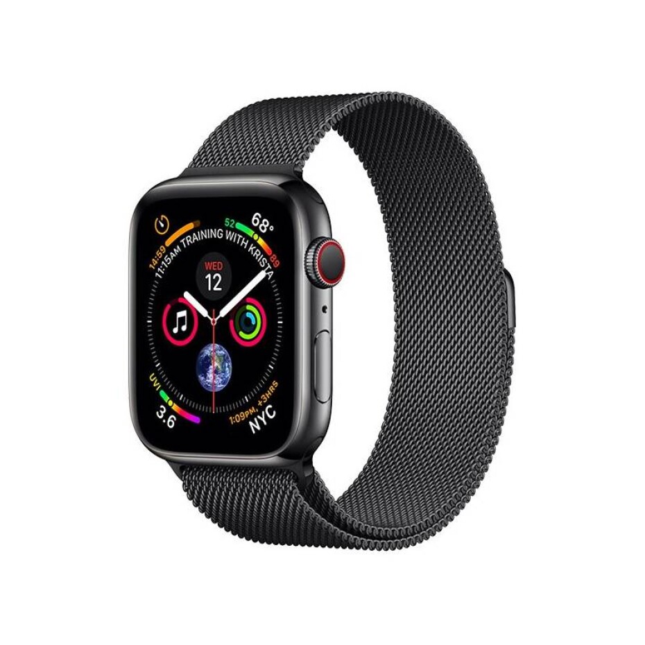RhinoTech milánský tah na Apple Watch 42/44/45/49 mm (RTACC220) černý - main (0)