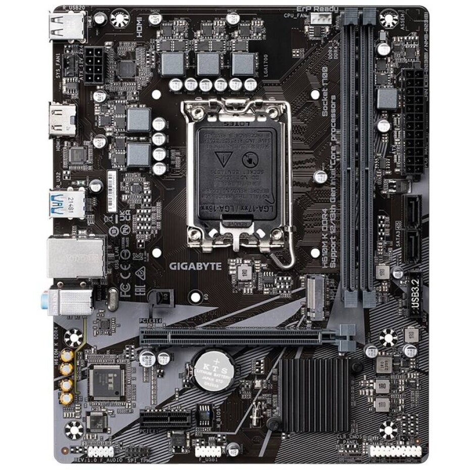 Gigabyte H610M K (H610M K DDR4) - main (0)
