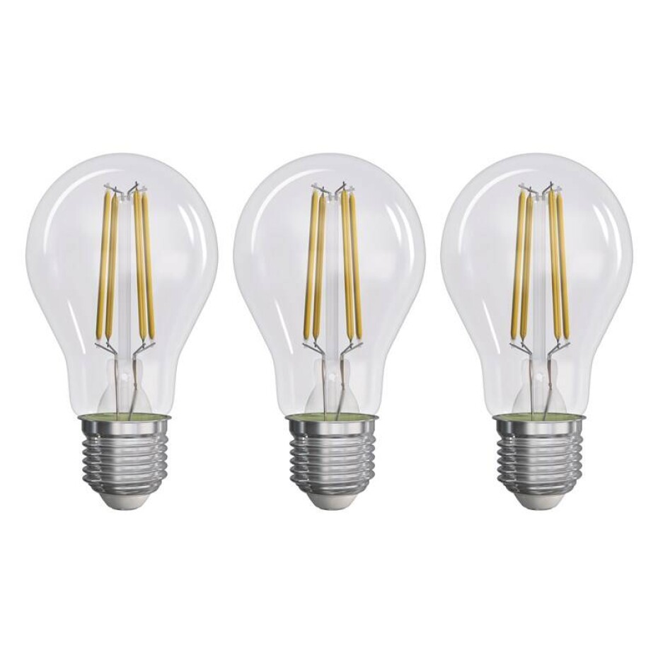 EMOS Filament klasik, 5W, 1060lm, E27, neutrální bílá, 3 ks (ZF5158.3) - main (0)
