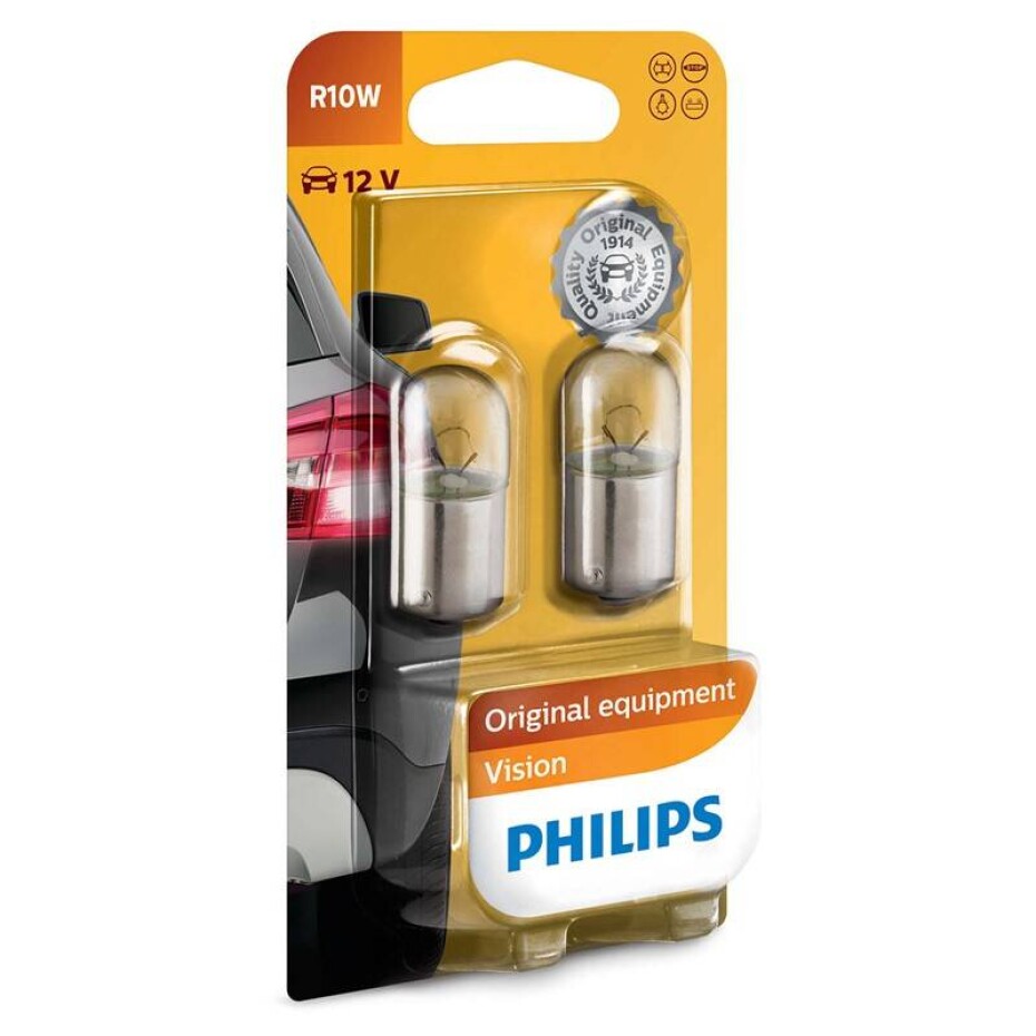 Philips Vision R10W, 2ks (12814B2) - main (0)