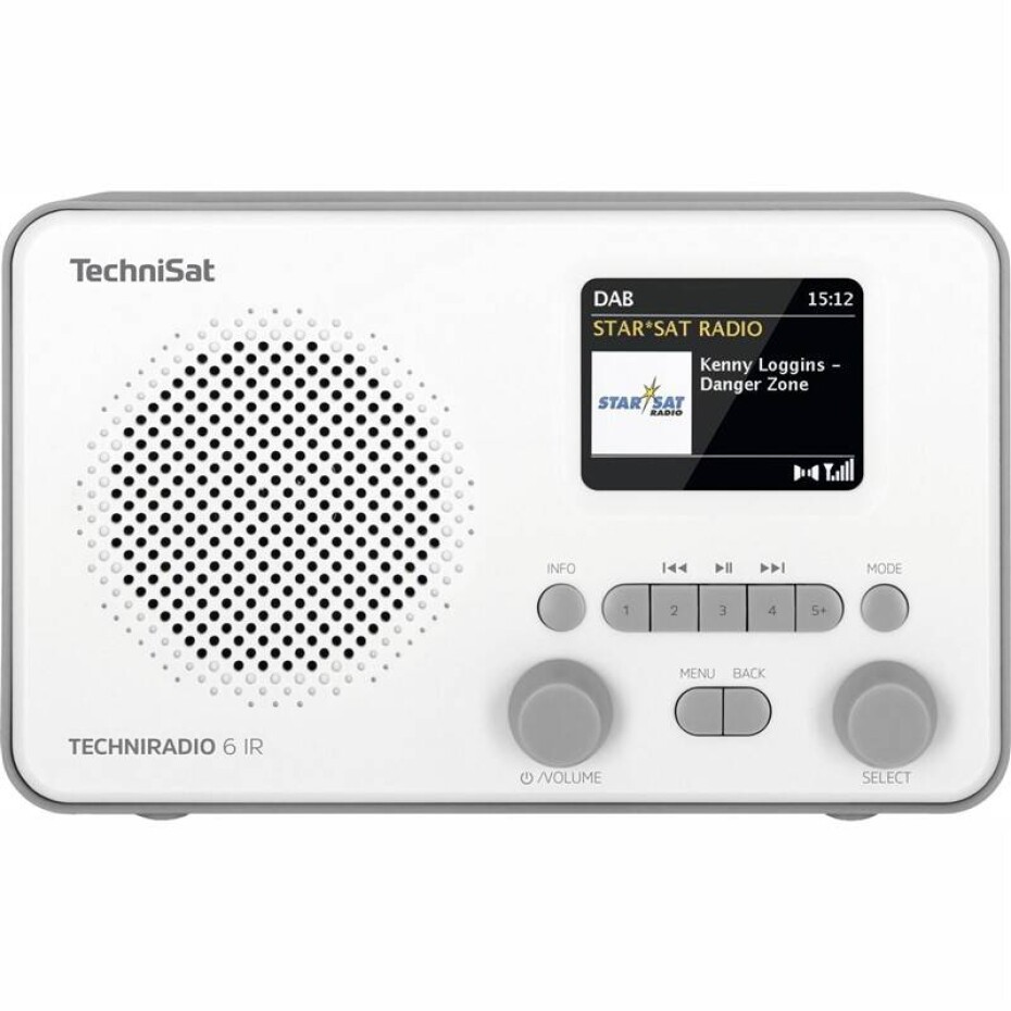 + Technisat TECHNIRADIO 6 IR šedý/bílý - main (0)