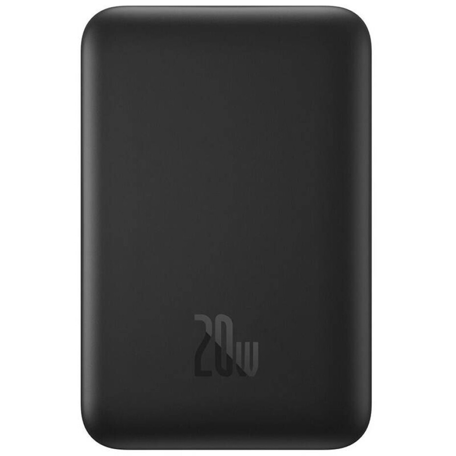 Baseus Mini s bezdrátovým nabíjením 5000 mAh 20W USB-C (P10022107113-00) černá - main (0)