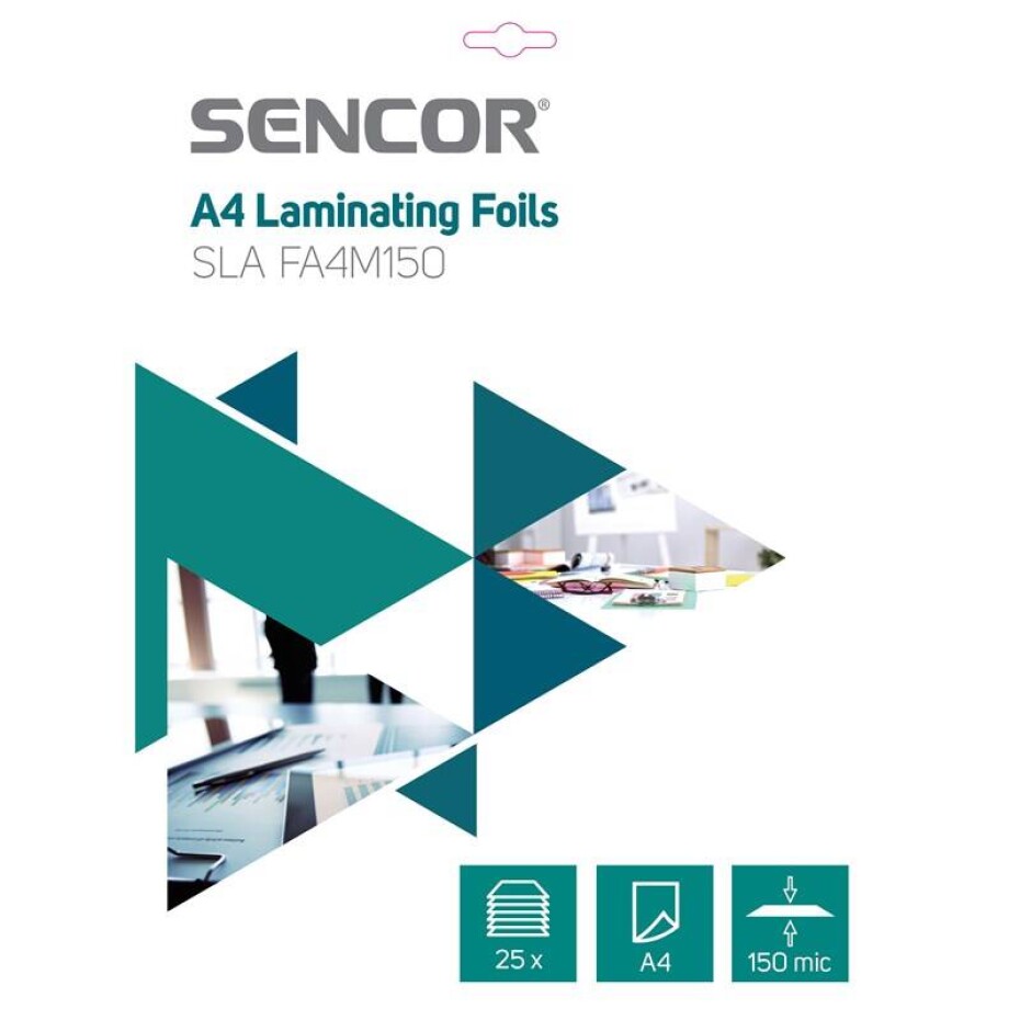 Sencor SLA FA4M150 A4, 150mic, 25ks (45009008) - main (0)