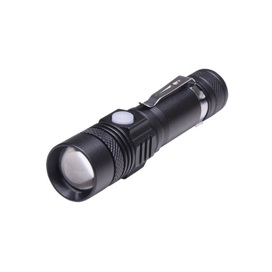 Solight s cyklo držákem, 400 lm, fokus, Li-Ion, USB (WN33) černá - main (0)