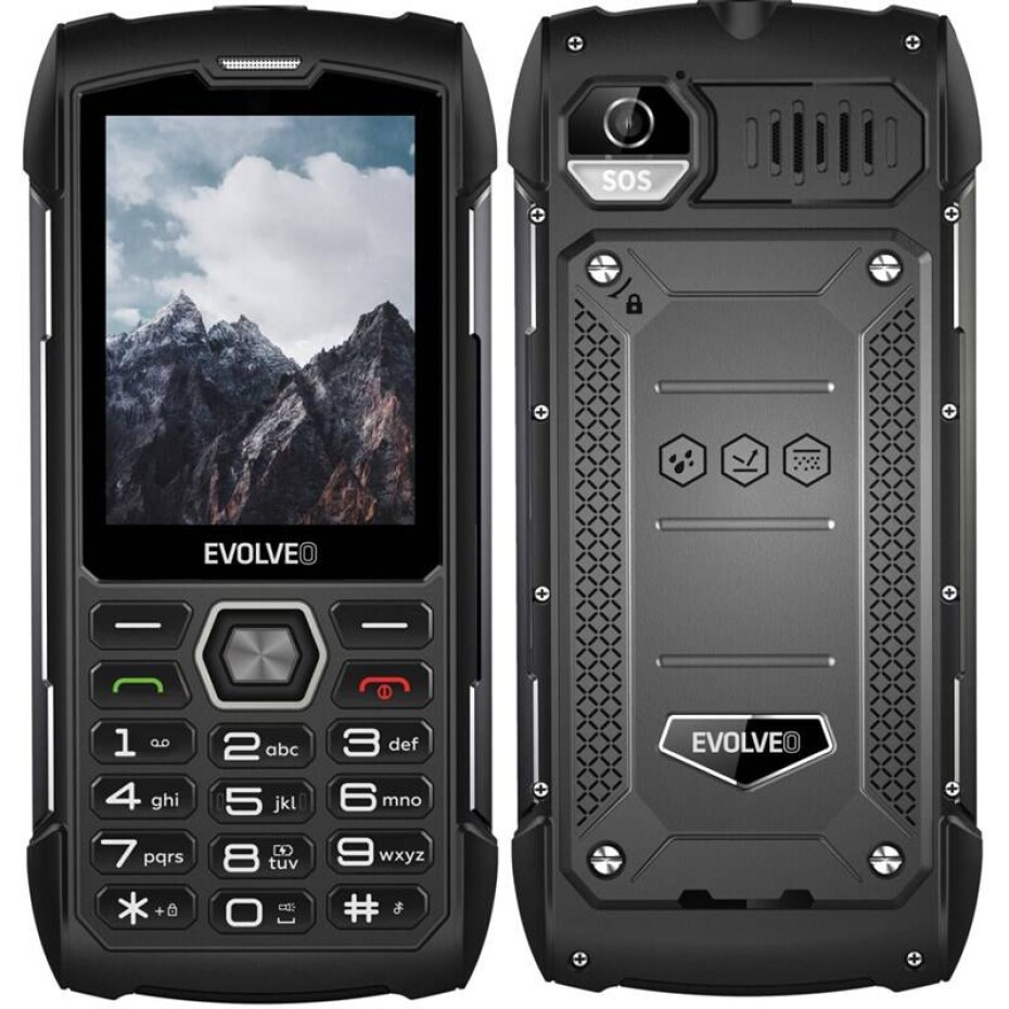 Evolveo StrongPhone H1 (SGP-H1-BG) černý/šedý - main (0)