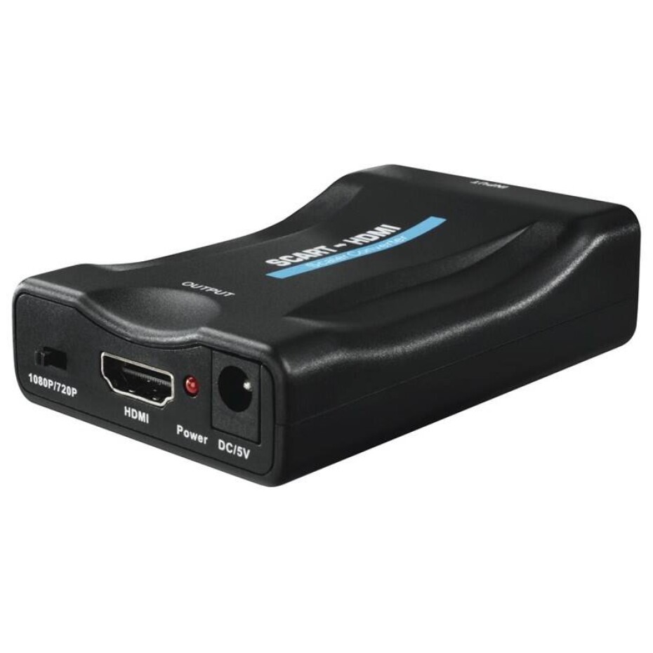 Hama AV převodník SCART na HDMI (121775) černá - main (0)