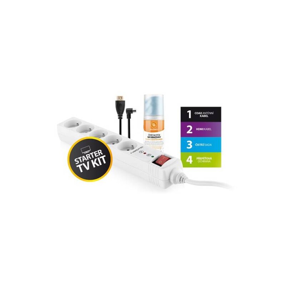 GoGEN TV STARTER KIT 1 (TVSTARTERKIT1) bílá - main (0)