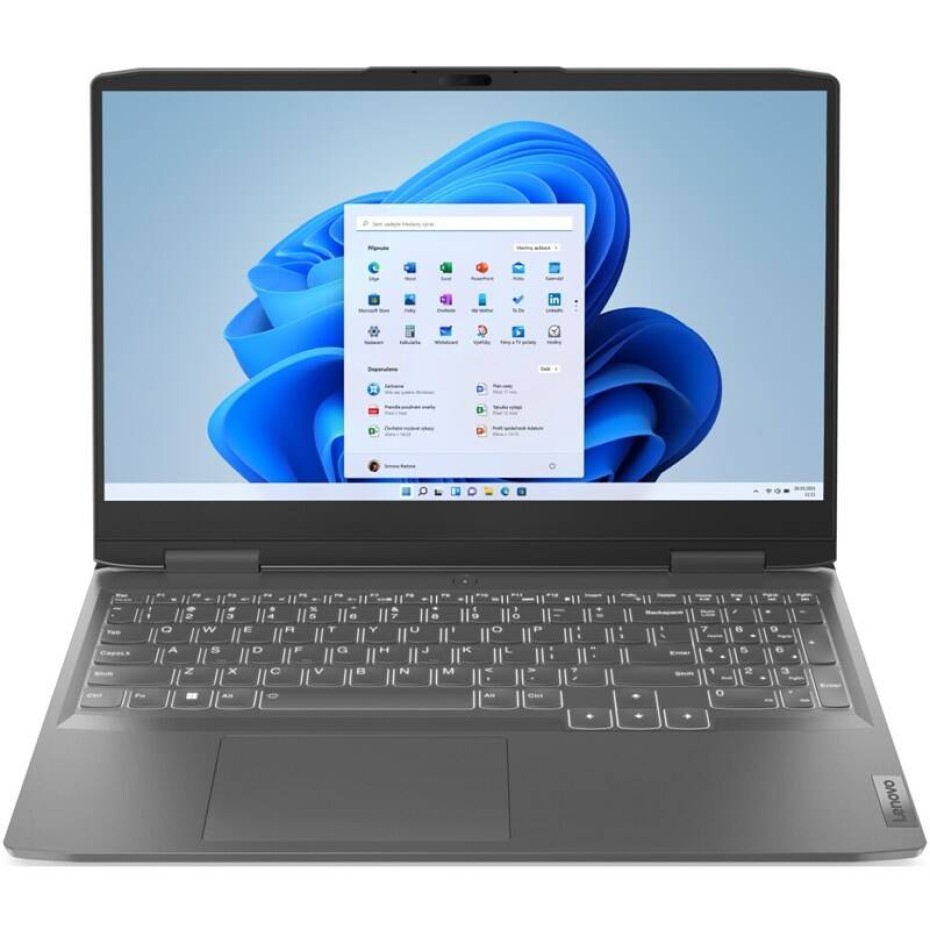 Lenovo LOQ 15IRH8 (82XV00J5CK) šedý - main (0)