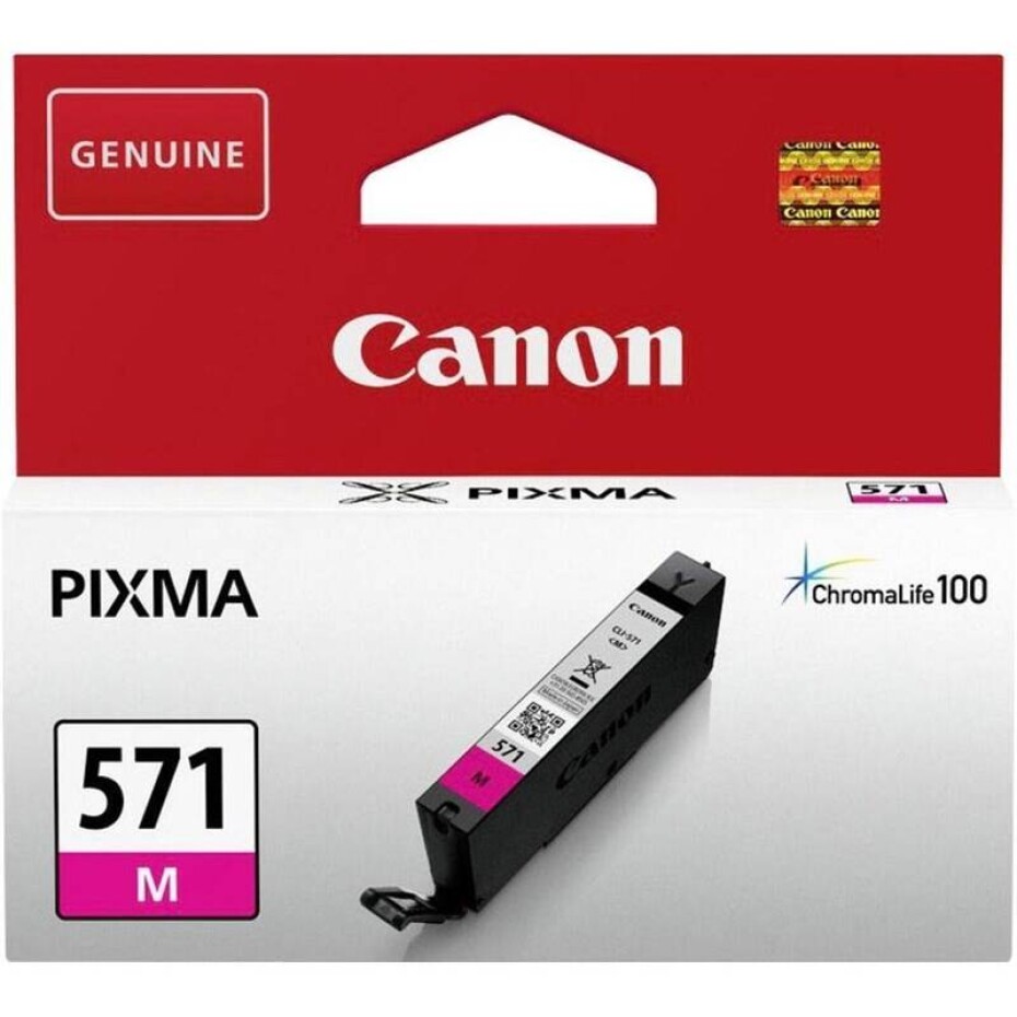 Canon CLI-571M, 182 stran (0387C001) purpurová - main (0)