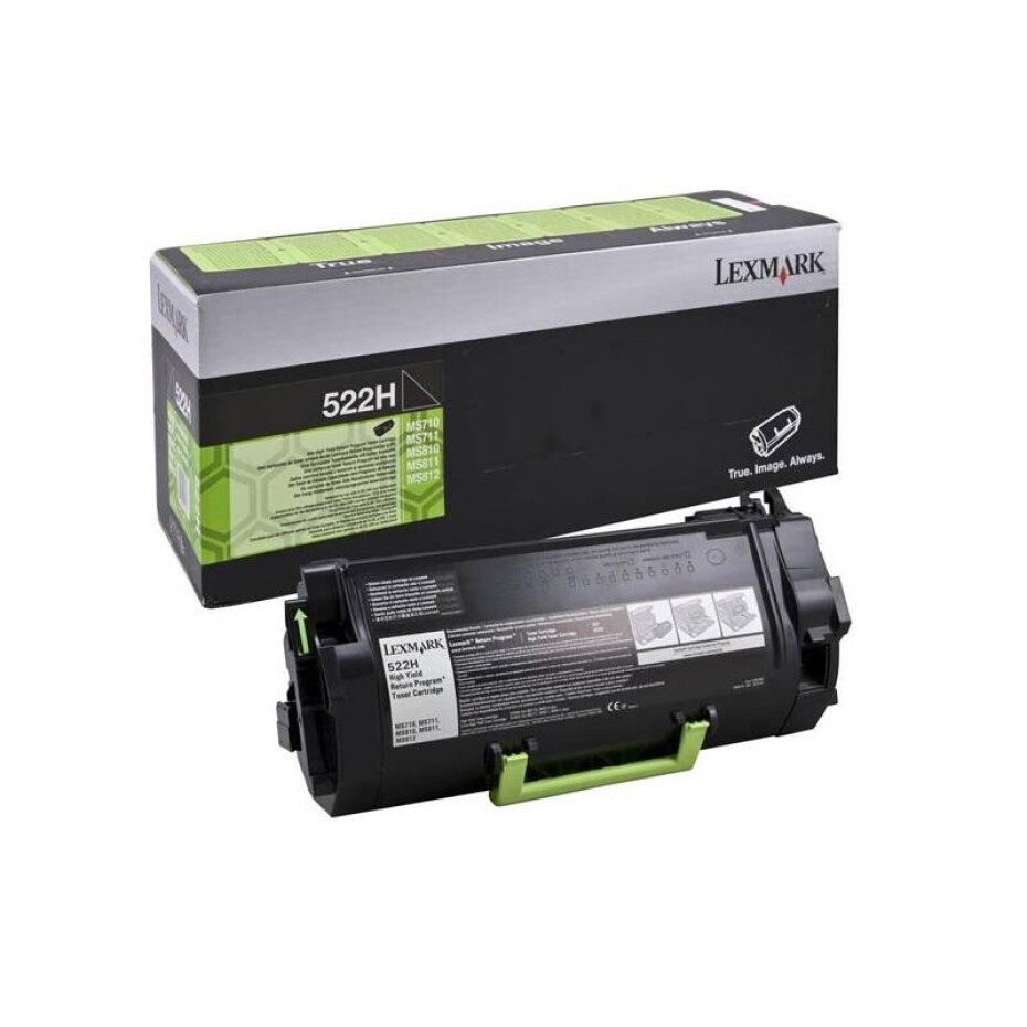 Lexmark 52D2H00, 25000 stran, 522H, pro MS810, 811, 812 (52D2H00) černý - main (0)