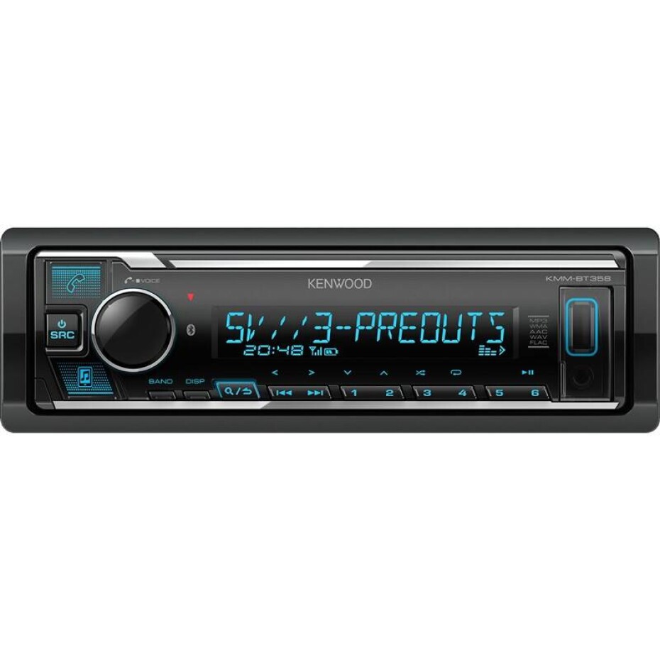 KENWOOD KMM-BT358 černé - main (0)