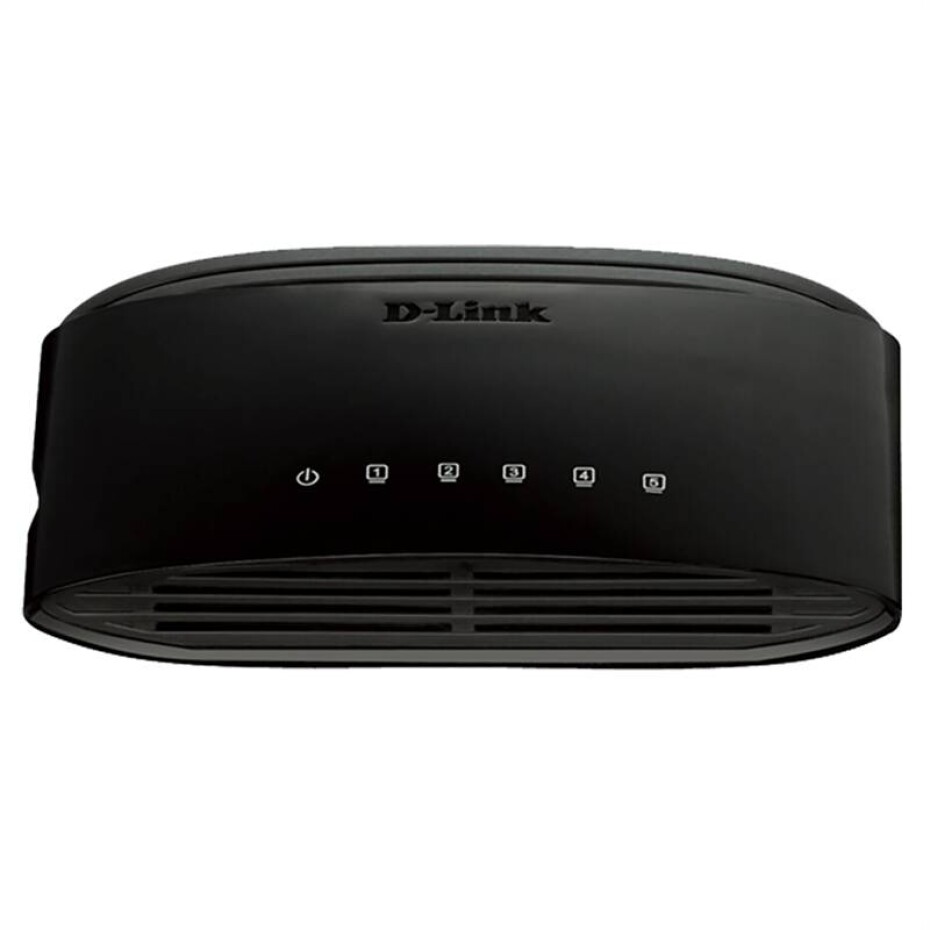 D-Link DES-1005D (DES-1005D) stříbrný - main (0)