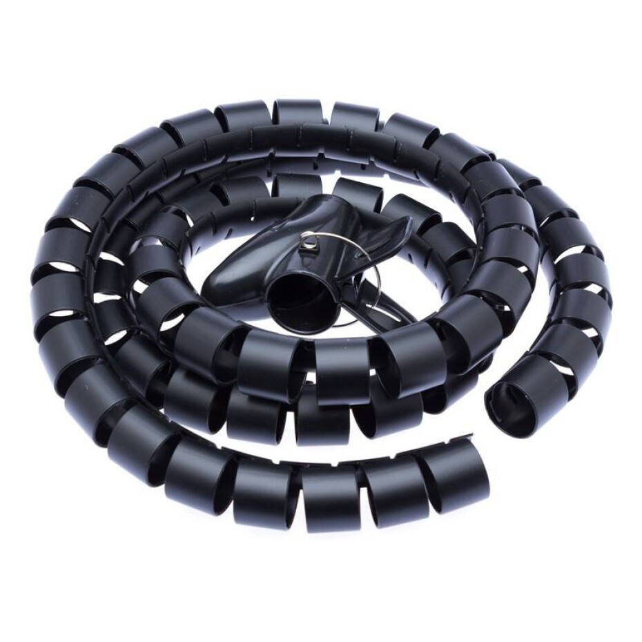 Connect IT WINDER, husí krk, 1,5m x 30mm (CI-515) černá - main (0)