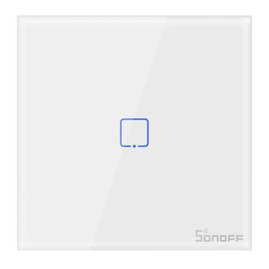 Sonoff wireless 433MHz smart wall switch T2EU1C-RF (1-channel) (M0802030009) - main (0)